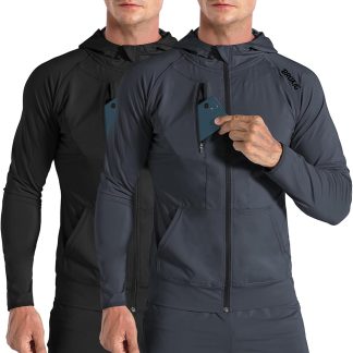 Windbreak Running Jacket Zip Up Hoodie image 1